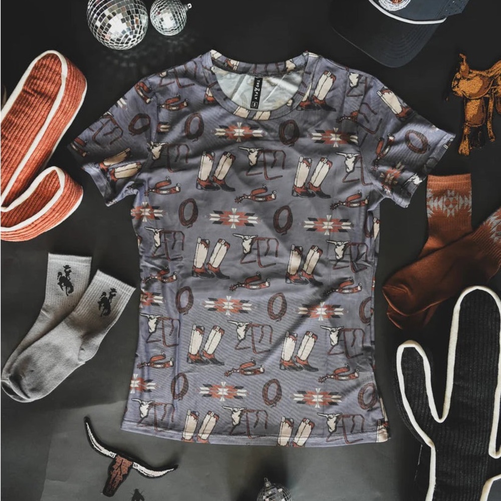 Tack room mesh tee